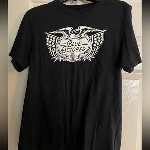 Blue October tee shirt